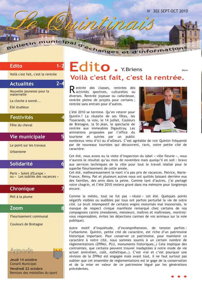 Septembre–Octobre 2010