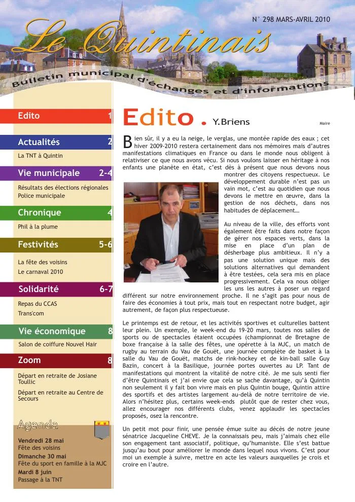 Mars–Avril 2010