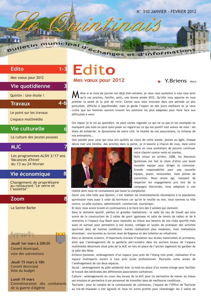 Janvier–Février 2012