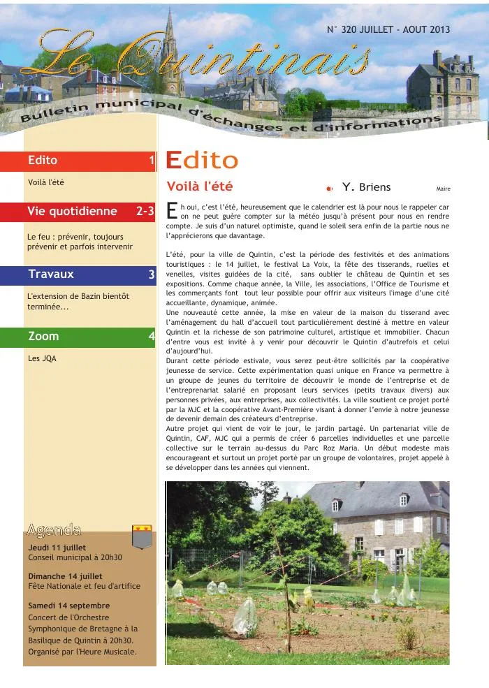 Juillet–Août 2013