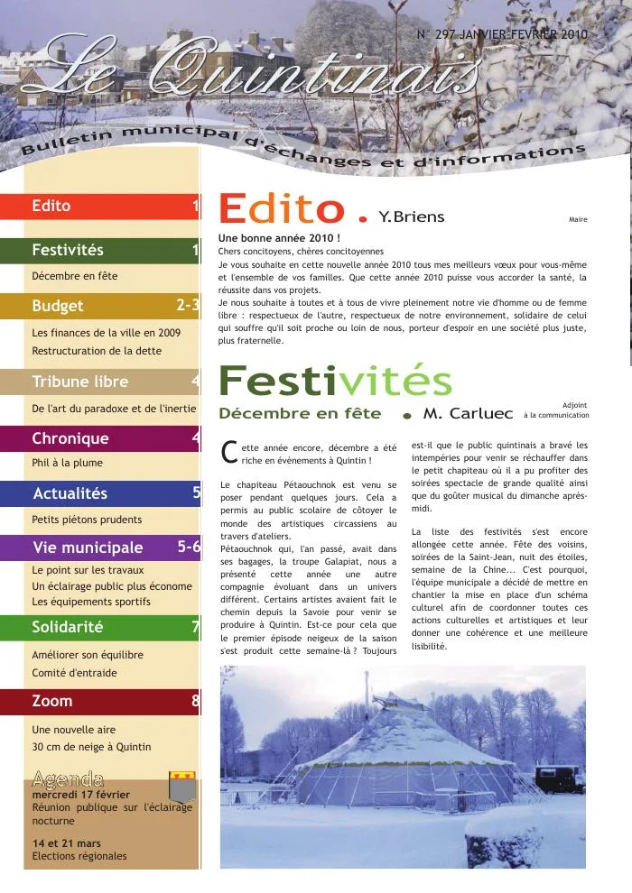 Janvier–Février 2010