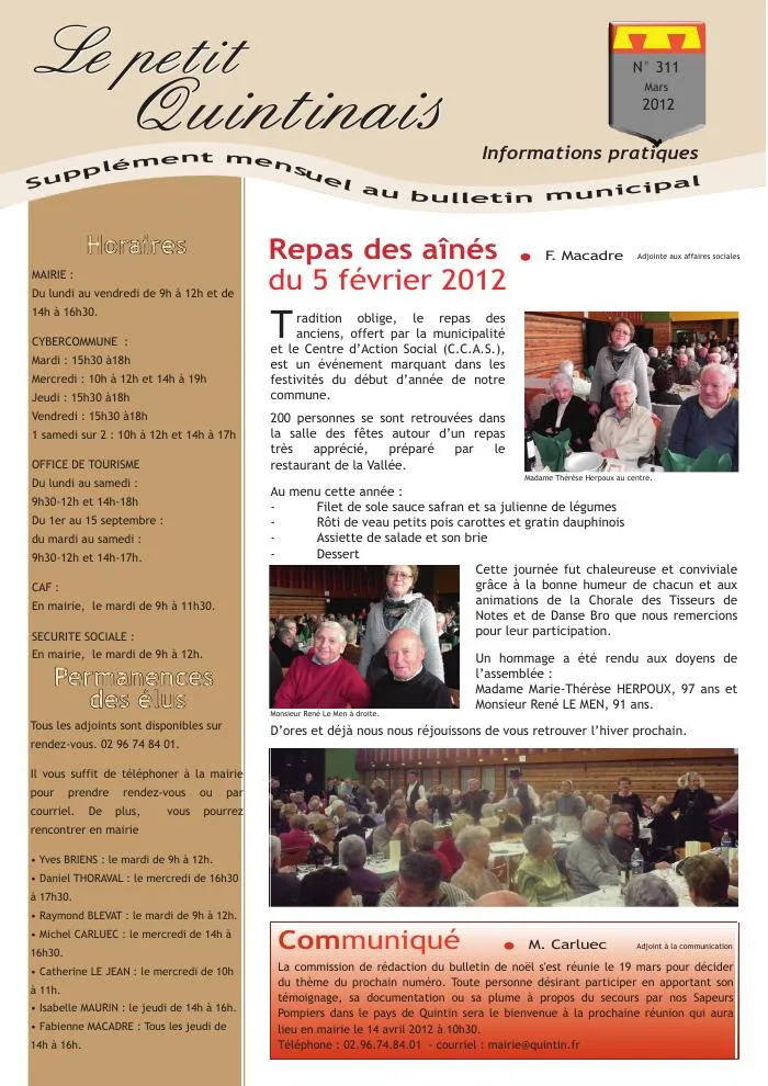 Mars 2012